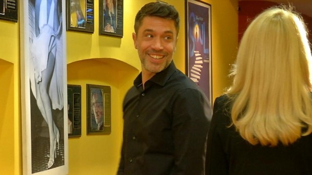 Jadran Malkovič na snimanju emisije Jadran Malkovič na snimanju emisije